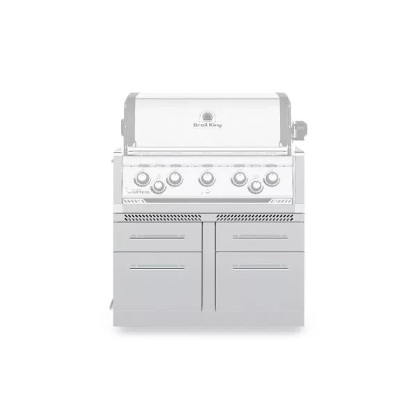 Broil King 5 Hořáků Vestavěná skříňka Nerezová ocel