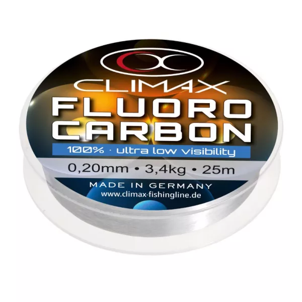 Climax Fluorocarbon 0,16mm 50m Fluorocarbonový Návazcový Materiál