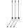 Antitangle trubka Inox 15cm 3ks/bal.