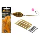 Carp Academy Rychlospona se silikonovou trubičkou XL 5+5ks