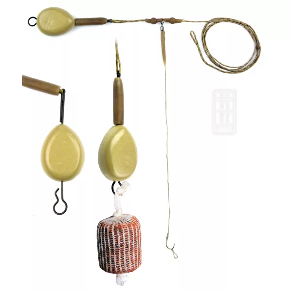 Carp Academy PVA koncová montáž na vlasci Leadcore 4 70g