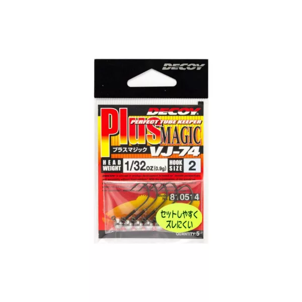 Decoy VJ-74 Plus Magic #2 0,9gr Jigová Hlava 5db