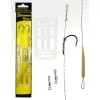 Carp Academy Special Pop Up Rig Teflon Černá 2 2ks/balení S očkem S protihrotem Boilie háček