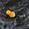 Carp Academy Special Pop Up Rig Teflon Černá 4 2ks/balení S očkem S protihrotem Boilie háček