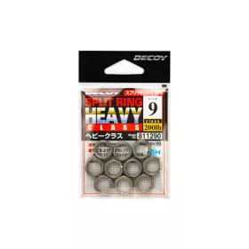Decoy R-5 Heavy Class Silver 10 250lb Dělený kroužek 8ks