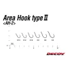 Decoy Area Type II AH-2 Mat Black #6 Bezprotihrotý Očkatý Jednohák na Dravé Ryby 8ks