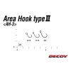 Decoy Area Type III AH-3 Mat Black #12 Bezprotihrotový jednoháček s očkem pro dravce 10ks