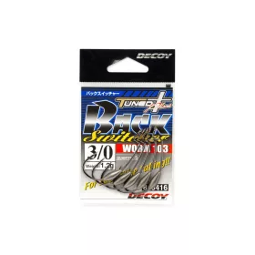   Decoy Worm 103 Back Swicher #2/0 0,9gr Zatížený Offsetový háček, 5ks