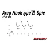Decoy Area Type VI AH-6 Spic #10 Bezprotihrotý Očkatý Jednohák na Dravé Ryby 12ks