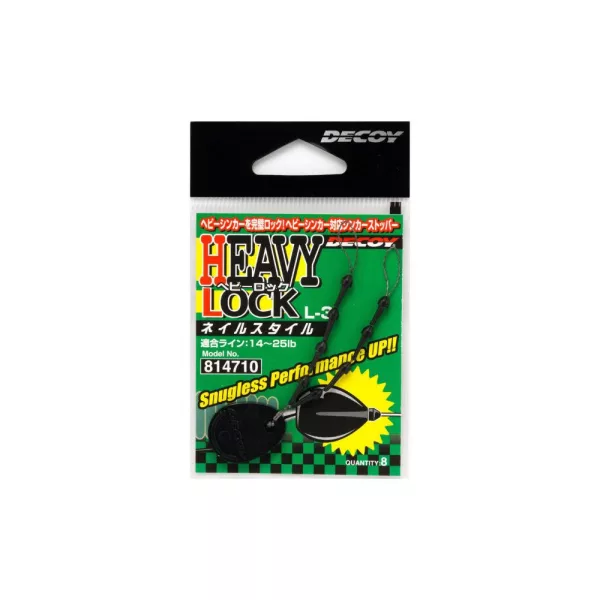 Decoy L-3 Heavy Lock Standard 14-25lb Zarážka 8ks