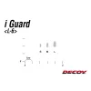 Decoy L-6 I-Guard M Průhledný Knot Protect Zarážka 12ks