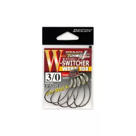   Decoy Worm 104 W Swicher #4/0 1,2gr Vážený Offset Háček 4ks
