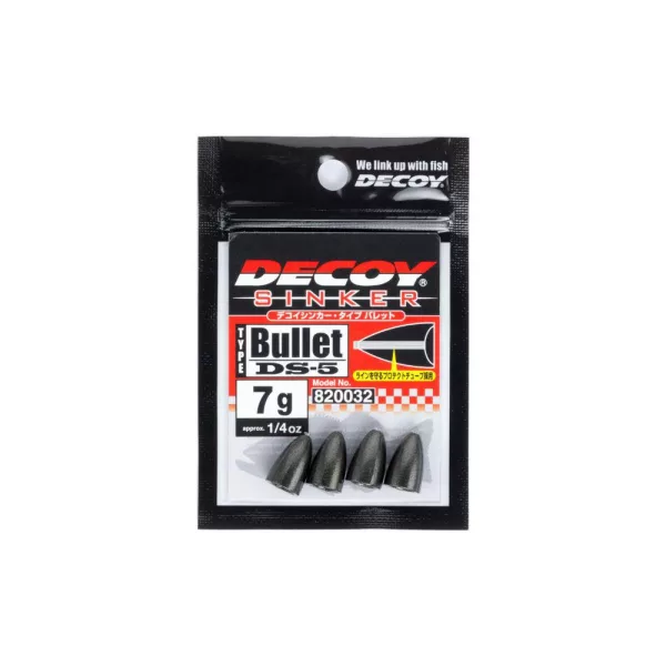 Decoy DS-5 Type Bullet 3,5gr Bullet Olovo 5ks