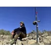 Black Cat Ocelový držák na prut V: 0,85m - Zemní tyč