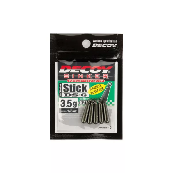 Decoy DS-6 Sinker Type Stick 3,5gr Drop Shot Olovo 5ks