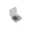 WIZARD TRUBIČKA NA UPEVNĚNÍ DRÁTĚNÉHO NÁVAZCE 1.4X1.8X8MM 20KS/BAL LESKLÁ ČERNÁ - Krimpovací trubička