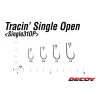 Decoy 31OP Tracin Single Open #2 Jednoháček s očkem a protihrotem pro dravce 10ks