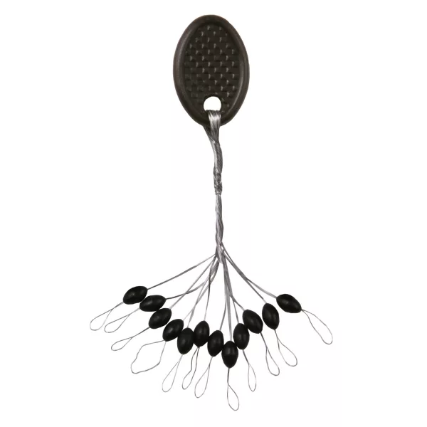 Nevis Gumová zarážka Černá M 5x2,5mm 12ks