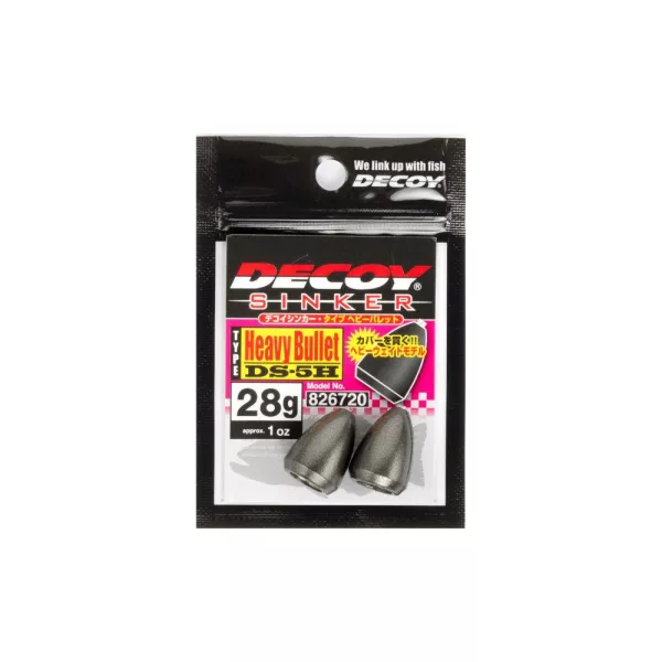Decoy DS-5H Type Bullet Heavy 28gr Bullet Olovo 2ks