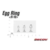 Decoy R-10 Egg Ring Silver 3 75lb Spojovací kroužek 12ks