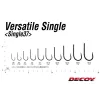 Decoy 37 Versatile Single #4 Očkový Jednoháček s protihrotem na dravce 8ks