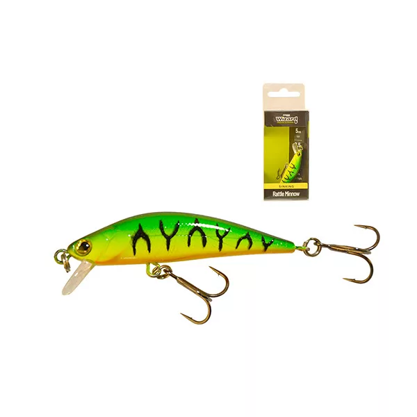 Wizard Rattle Minnow Sinking CT 5cm 3,5gr Wobler