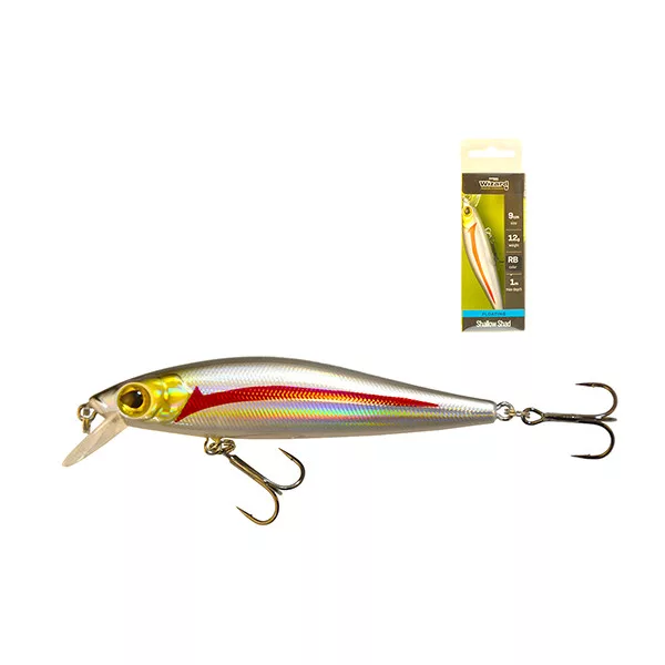 Wizard Shallow Shad Floating RB 9cm 12gr Wobler