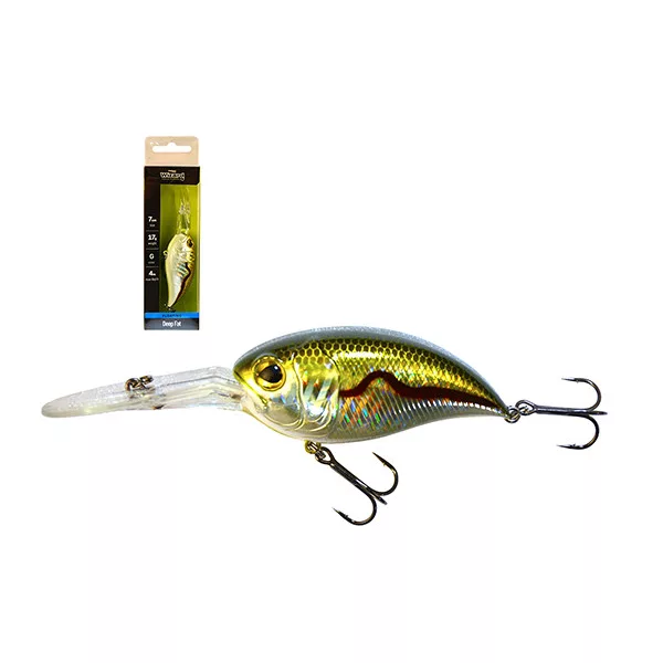 Wizard Deep Flat Plovoucí S 7cm 17gr Wobler