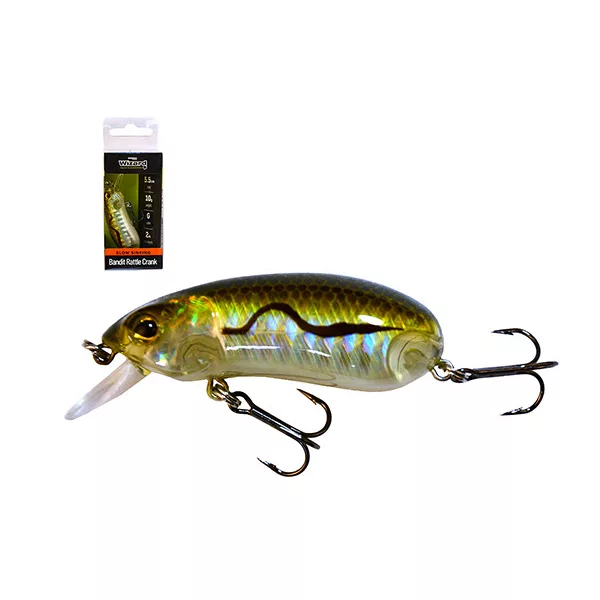 Wizard Bandit Rattle Crank Slow-Sinking SG 5,5cm 10gr Wobler