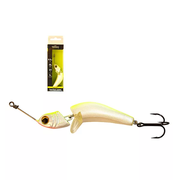 Wizard Tipsy Clown Jointed Sinking WY 8,5cm 28gr Wobler
