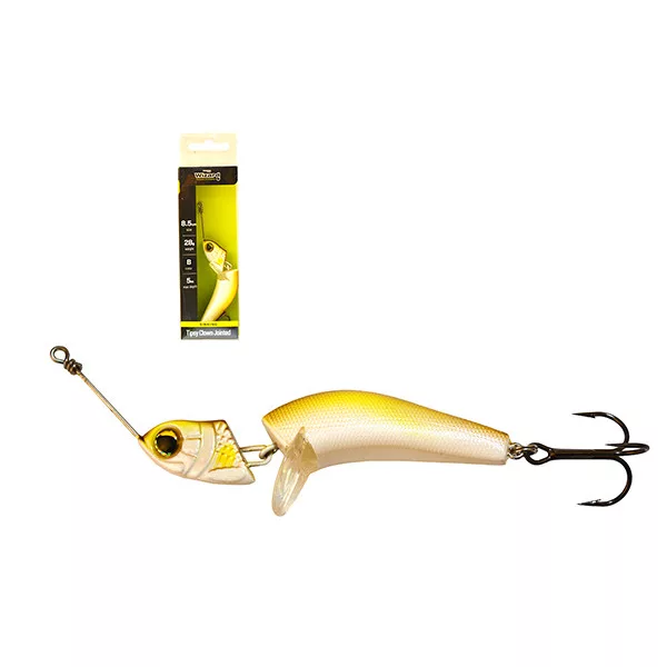 Wizard Tipsy Clown Jointed Sinking B 8,5cm 28gr Wobler