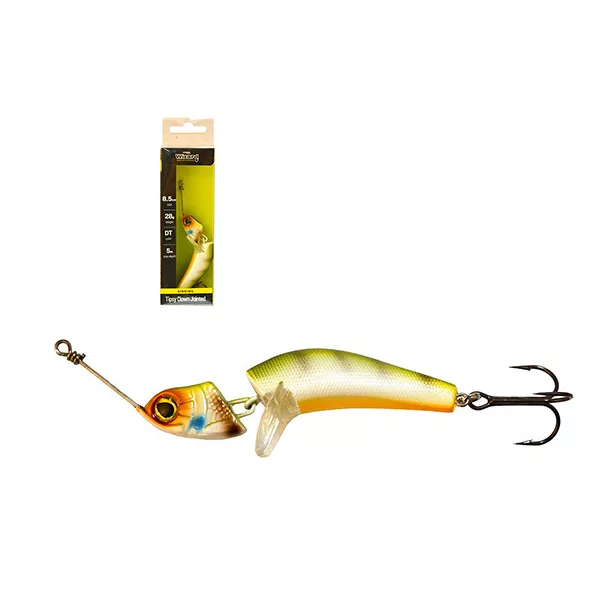 Wizard Tipsy Clown Jointed Sinking DT 8,5cm 28gr Wobler