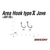 Decoy Area Type X AH-10 X Jove #8 Jednoháček s očkem bez protihrotu na dravce 10ks