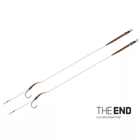   Delphin THE END Boilie návazec vázaný háček / 2ks 20cm/25lbs/#4