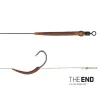 Delphin THE END Boilie návazec vázaný háček / 2ks 20cm/25lbs/#4
