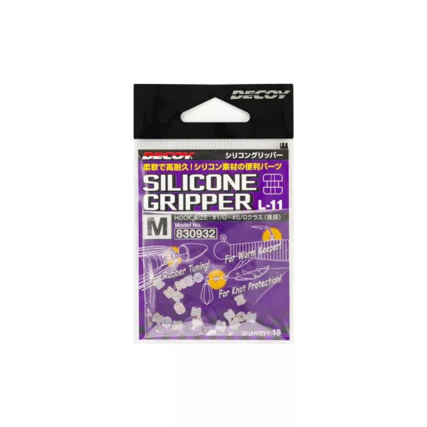 Decoy L-11 Silicone Gripper L Doraz 12ks