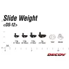 Decoy DS-12 Slide Weight 1,8gr Offset Olovo 4ks