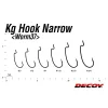 Decoy Worm 37 KG Narrow 3/0 Offset Háček 7ks