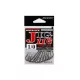 Decoy Jig11B Strong Wire Black #1/0 Jednoháček s očkem a protihrotem 9ks