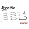 Decoy Jig11S Strong Wire Silver #10/0 Jednoh&aacute;ček s očkem a protihrotem 3ks