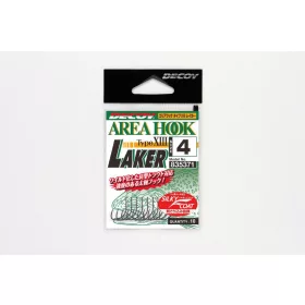   Decoy Area Type XIII Laker #10 Bezhrotý Očkový Jednoháček na dravce 10ks