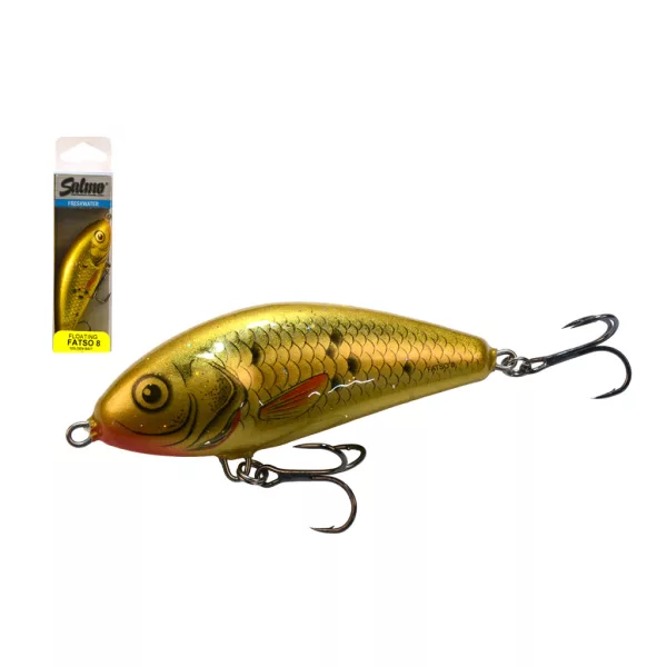 Salmo Fatso GBA 8cm 21gr Úszó Wobbler