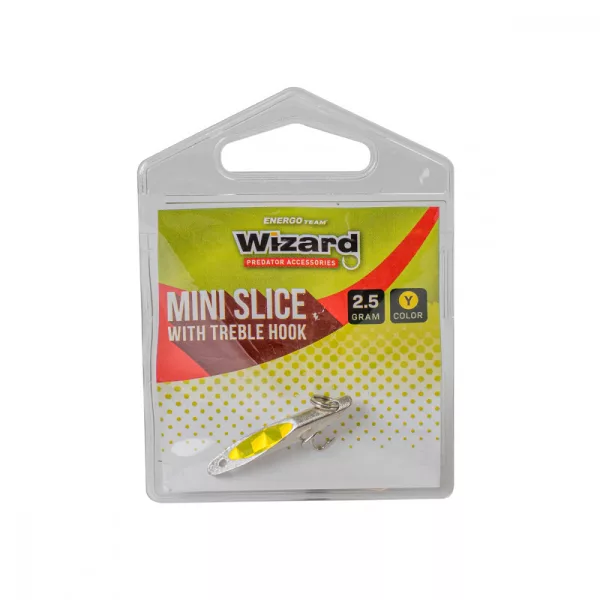 Wizard Mini Slice Třpytka Žlutá - 4gr