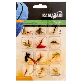 Kamasaki Muškařský set Umělá muška 010