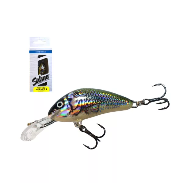 Salmo Hornet H4F HBL 4cm 3gr Plovoucí wobler