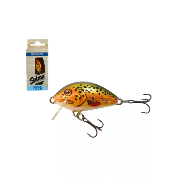 Salmo Tiny IT3S TRO 3cm 2,5gr potápivý wobler