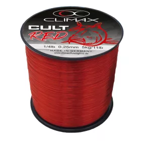   Climax Cult Carp Red Mono 1000m 0,28mm Monofilní Kmenový vlasec