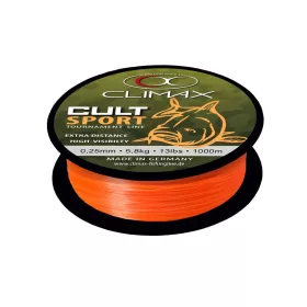   Climax Cult Carp Sport Mono Orange 1000m 0,22mm Monofilní Vlasec