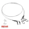 Fluorocarbonový návazec 2/ks 40cm/0,35mm Návazec pro dravce