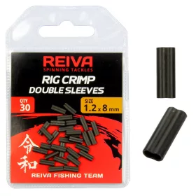 Reiva krimpovací objímka dvojitá 1,0x8mm 30ks
